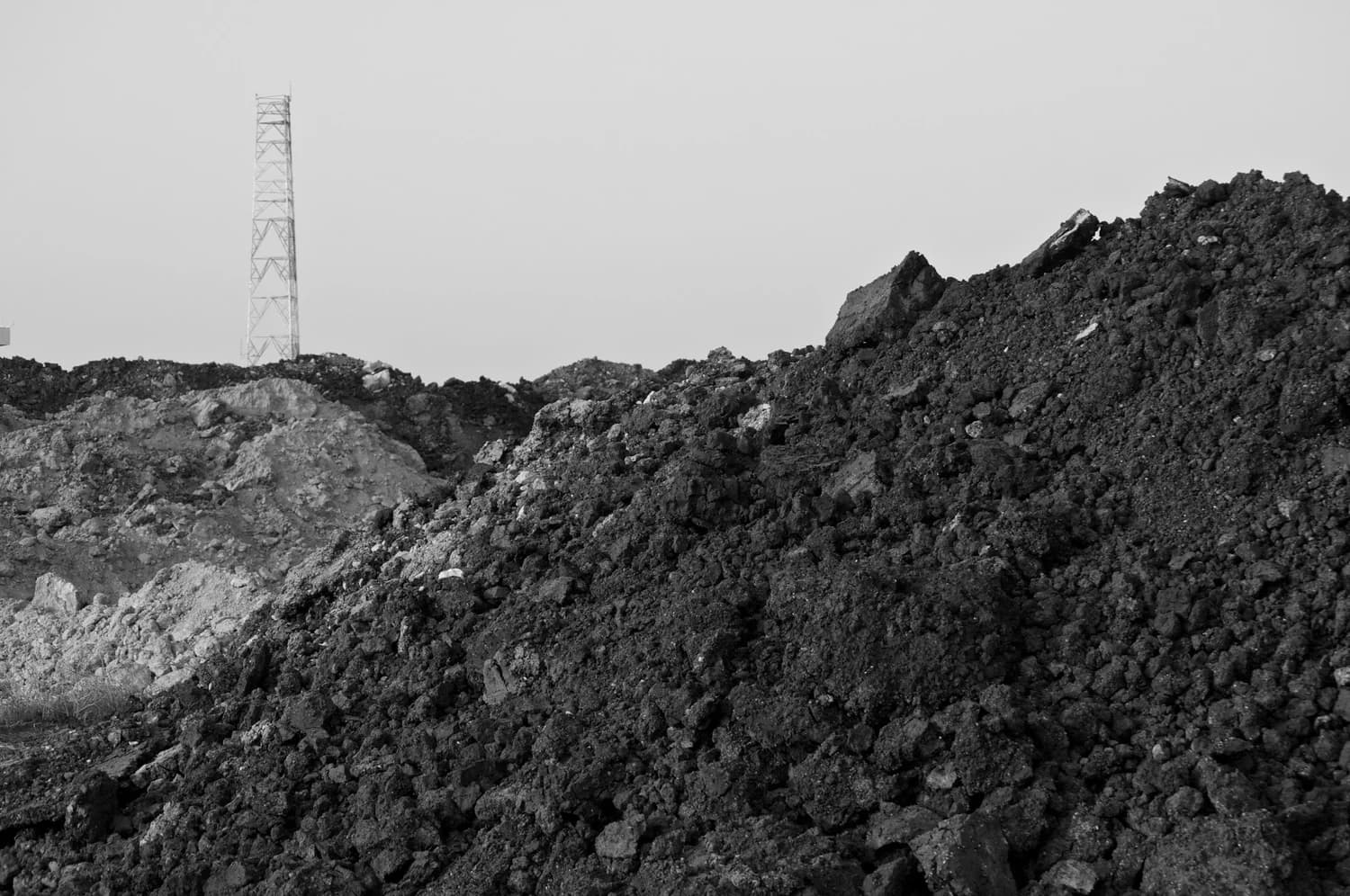 Dirt material available for grading and fill delivery